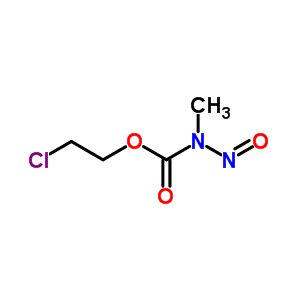 N-methyl-n-nitrosocarbamic acid 2-chloroethyl ester Structure,63982-14-9Structure