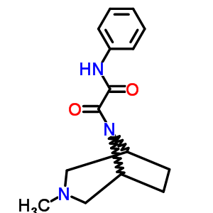 3-Methyl-8-[(phenylcarbamoyl)carbonyl ]-3,8-diazabicyclo[3.2.1]octane Structure,63990-38-5Structure