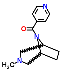 8-Isonicotinoyl-3-methyl-3,8-diazabicyclo[3.2.1]octane Structure,63990-65-8Structure