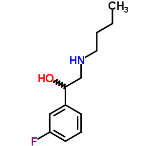 α-[(butylamino)methyl ]-3-fluorobenzyl alcohol Structure,63991-37-7Structure