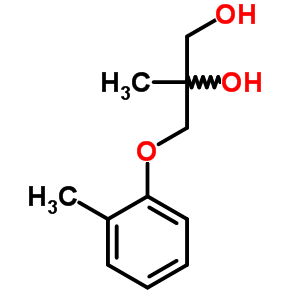 2-Methyl-3-(o-tolyloxy)-1,2-propanediol Structure,63991-97-9Structure