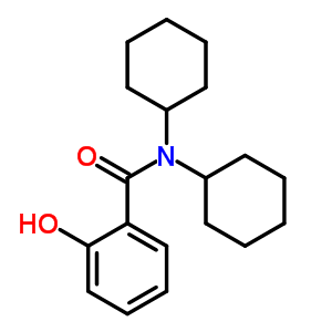 N,n-dicyclohexylsalicylamide Structure,63992-44-9Structure