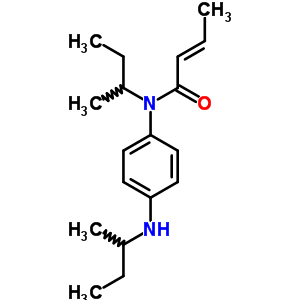 N-sec-butyl-n-[4-(sec-butylamino)phenyl ]-2-butenamide Structure,63992-54-1Structure