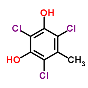 2,4,6-Trichloro-5-methyl-1,3-benzenediol Structure,63992-62-1Structure