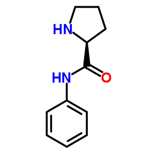 (S)-n-phenyl-2-pyrrolidinecarboxamide Structure,64030-43-9Structure