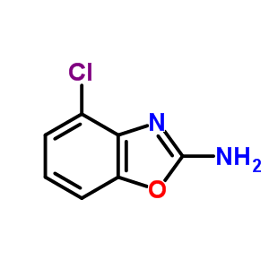 4-Chlorobenzo[d]oxazol-2-amine Structure,64037-10-1Structure