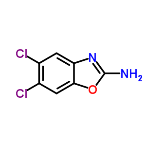 5,6-Dichloro-2-benzoxazolamine Structure,64037-12-3Structure