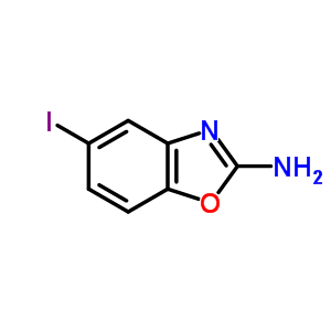 5-Iodo-2-benzoxazolamine Structure,64037-13-4Structure