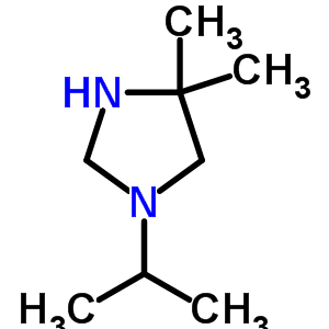 4,4-Dimethyl-1-isopropylimidazolidine Structure,64038-70-6Structure