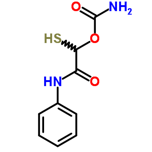 Mercaptoacetanilidecarbamate Structure,64046-58-8Structure