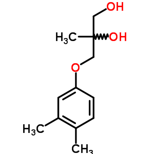 2-Methyl-3-(3,4-dimethylphenoxy)-1,2-propanediol Structure,64049-46-3Structure