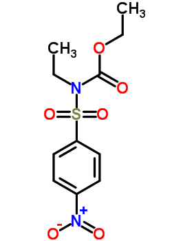 N-ethyl-n-(p-nitrophenylsulfonyl)carbamic acid ethyl ester Structure,64059-07-0Structure