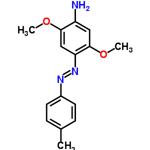 4-(4-Methylphenylazo)-2,5-dimethoxyaniline Structure,64130-93-4Structure