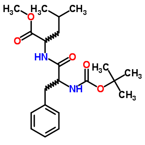 Boc-phe-leu-ome Structure,64152-76-7Structure