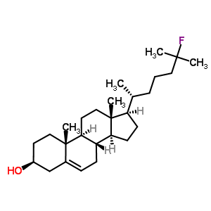 25-氟胆固醇结构式_64164-45-0结构式