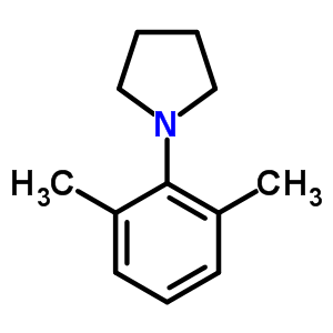 1-(2,6-Dimethylphenyl)pyrrolidine Structure,64175-53-7Structure