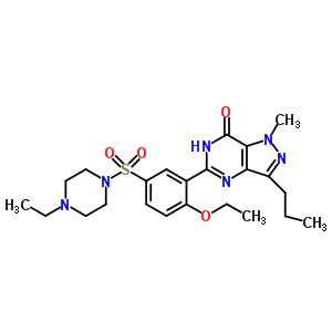 豪莫西地那非结构式_642928-07-2结构式