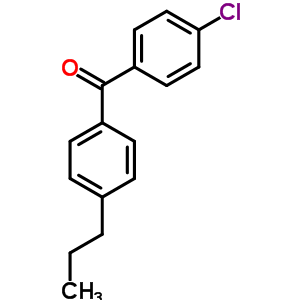 4-Chloro-4-n-propylbenzophenone Structure,64357-63-7Structure