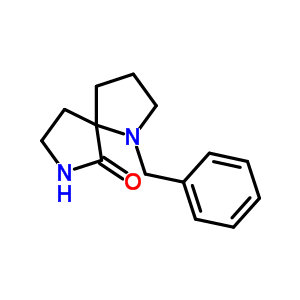 1-Benzyl-1,7-diazaspiro[4.4]nonan-6-one Structure,646055-59-6Structure