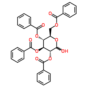 2,3,4,6-Tetra-o-benzyl-d-glucopyranose Structure,64768-20-3Structure