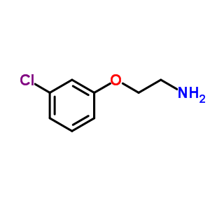 2-(3-Chlorophenoxy)ethanamine Structure,6488-00-2Structure