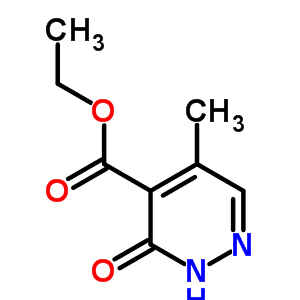 4-Pyridazinecarboxylicacid, 2,3-dihydro-5-methyl-3-oxo-, ethyl ester Structure,64882-58-2Structure