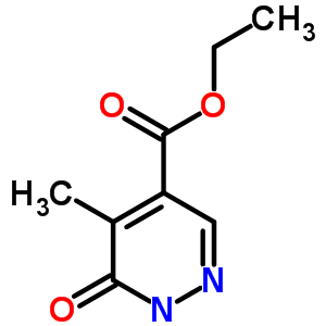 1,6-二氢-5-甲基-6-氧代-4-吡嗪羧酸乙酯结构式_64882-62-8结构式