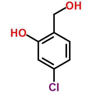 4-Chloro-2-hydroxybenzyl alcohol Structure,64917-81-3Structure