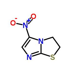 2,3-二氢-5-硝基-咪唑并[2,1-b]噻唑结构式_65092-08-2结构式