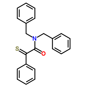 Benzeneacetamide,n,n-bis(phenylmethyl)-a-thioxo- Structure,65117-42-2Structure