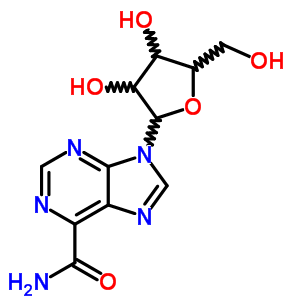 9H-purine-6-carboxamide,9-b-d-ribofuranosyl- Structure,65134-53-4Structure