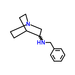 N-benzyl-1-azabicyclo[2.2.2]octan-3-amine Structure,6530-11-6Structure