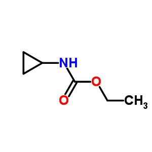 Carbamic acid,n-cyclopropyl,ethyl ester Structure,6558-73-2Structure