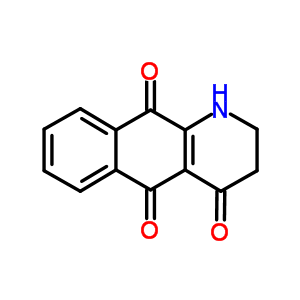 Benzo[g]quinoline-4,5,10(1h)-trione, 2,3-dihydro- Structure,6566-47-8Structure