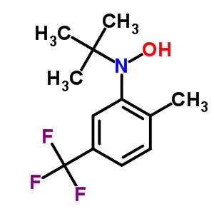 N-[2-methyl-5-(trifluoromethyl)phenyl]-n-tert-butyl-hydroxylamine Structure,65754-13-4Structure