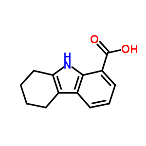 2,3,4,9-Tetrahydro-1H-carbazole-8-carboxylic acid Structure,65764-56-9Structure