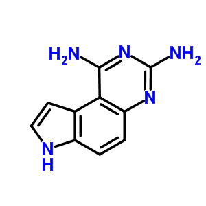 7H-pyrrolo[3,2-f]quinazoline-1,3-diamine Structure,65795-37-1Structure