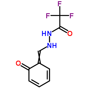 2,2,2-三氟乙酸 2-[(2-羟基苯基)亚甲基]肼结构式_66133-51-5结构式