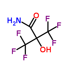 3,3,3-三氟-2-羟基-2-(三氟甲基)-丙酰胺结构式_662-21-5结构式