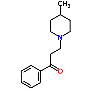 3-(4-Methyl-1-piperidyl)-1-phenyl-propan-1-one Structure,6622-90-8Structure