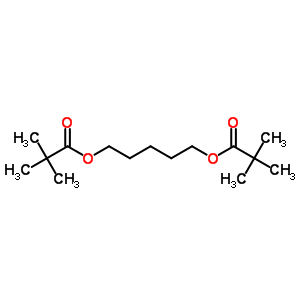 5-(2,2-Dimethylpropanoyloxy)pentyl 2,2-dimethylpropanoate Structure,6624-67-5Structure