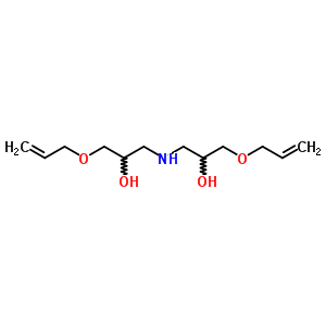 1-(Allyloxy)-3-{[3-(allyloxy)-2-hydroxypropyl]amino}propan-2-ol Structure,6626-36-4Structure