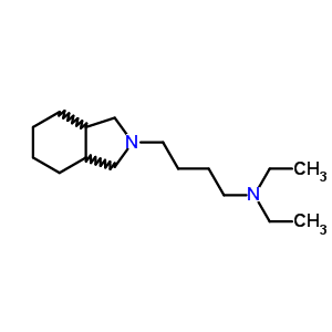 4-(1,3,3A,4,5,6,7,7a-octahydroisoindol-2-yl)-n,n-diethyl-butan-1-amine Structure,6626-48-8Structure