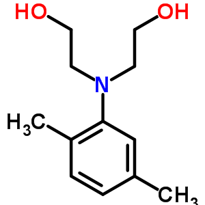 Ethanol,2,2-[(2,5-dimethylphenyl)imino]bis- Structure,6629-52-3Structure