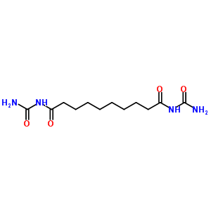 N,n-dicarbamoyldecanediamide Structure,6629-54-5Structure