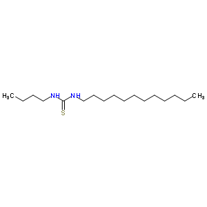 3-Butyl-1-dodecyl-thiourea Structure,6629-59-0Structure