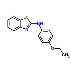 N-(4-ethoxyphenyl)benzothiazol-2-amine Structure,6634-87-3Structure