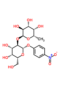 4-Nitrophenyl 2-O-(alpha-L-Fucopyranosyl)-D-Galactopyranoside Structure,66347-27-1Structure