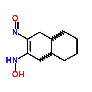 N-(3-nitroso-1,4,4a,5,6,7,8,8a-octahydronaphthalen-2-yl)hydroxylamine Structure,6635-51-4Structure