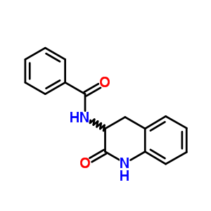 N-(2-oxo-3,4-dihydro-1h-quinolin-3-yl)benzamide Structure,6635-80-9Structure